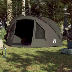 vidaXL Tente de pêche 4 personnes imperméable