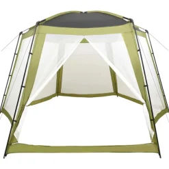 Piscine & Spa-vidaXL Tente de piscine Tissu 500x433x250 cm Vert