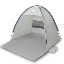 Loisirs De Plein Air-vidaXL Tente de plage 3 personnes imperméable Gris