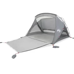 Loisirs De Plein Air-vidaXL Tente de plage 2 personnes imperméable Gris