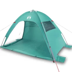 Loisirs De Plein Air-vidaXL Tente de plage d'eau imperméable Vert