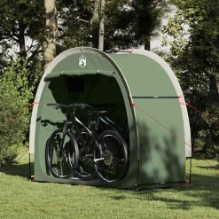 Loisirs De Plein Air-vidaXL Tente de rangement pour vélos avec toit 210 x 90 x 174 cm Vert