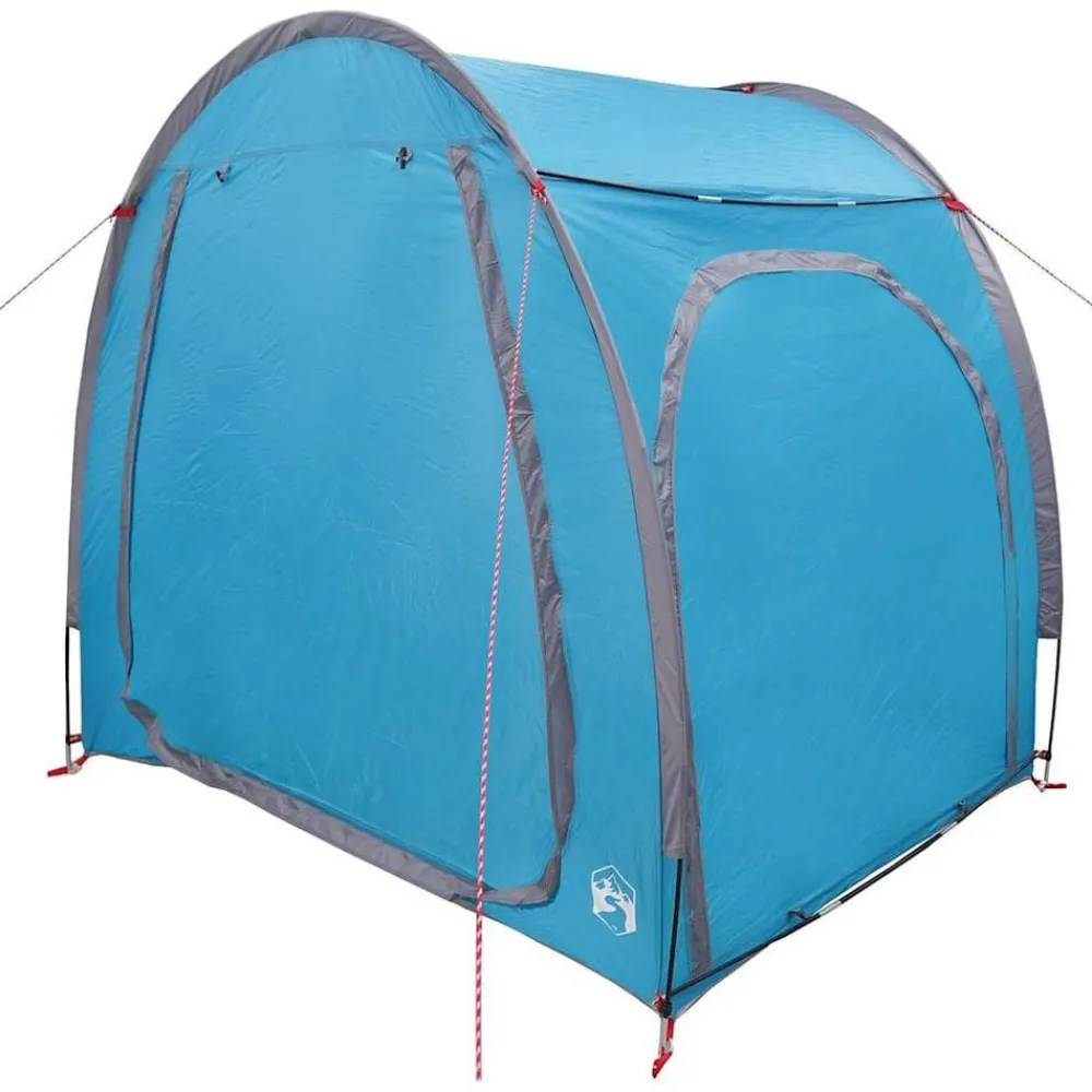 Loisirs De Plein Air-vidaXL Tente de rangement pour vélos avec toit 218 x 156 x 180 cm Bleu