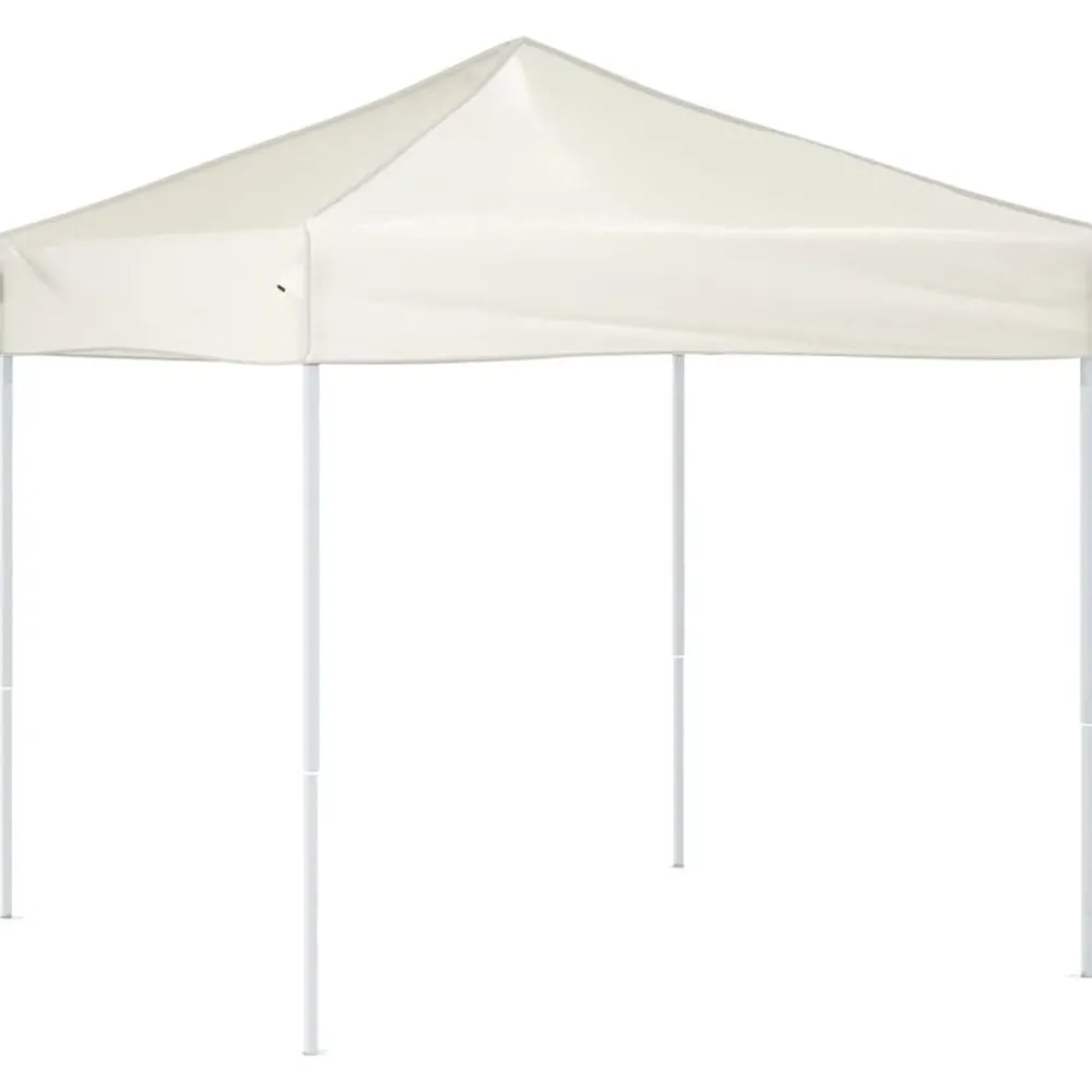 Pelouses & Jardins-vidaXL Tente de réception pliable Crème 2x2 m Crème