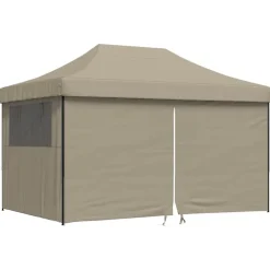 vidaXL Tente de réception pliable escamotable 4 parois latérales