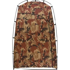 Loisirs De Plein Air-vidaXL Tente de vestiaire/WC/ Douche Camouflage