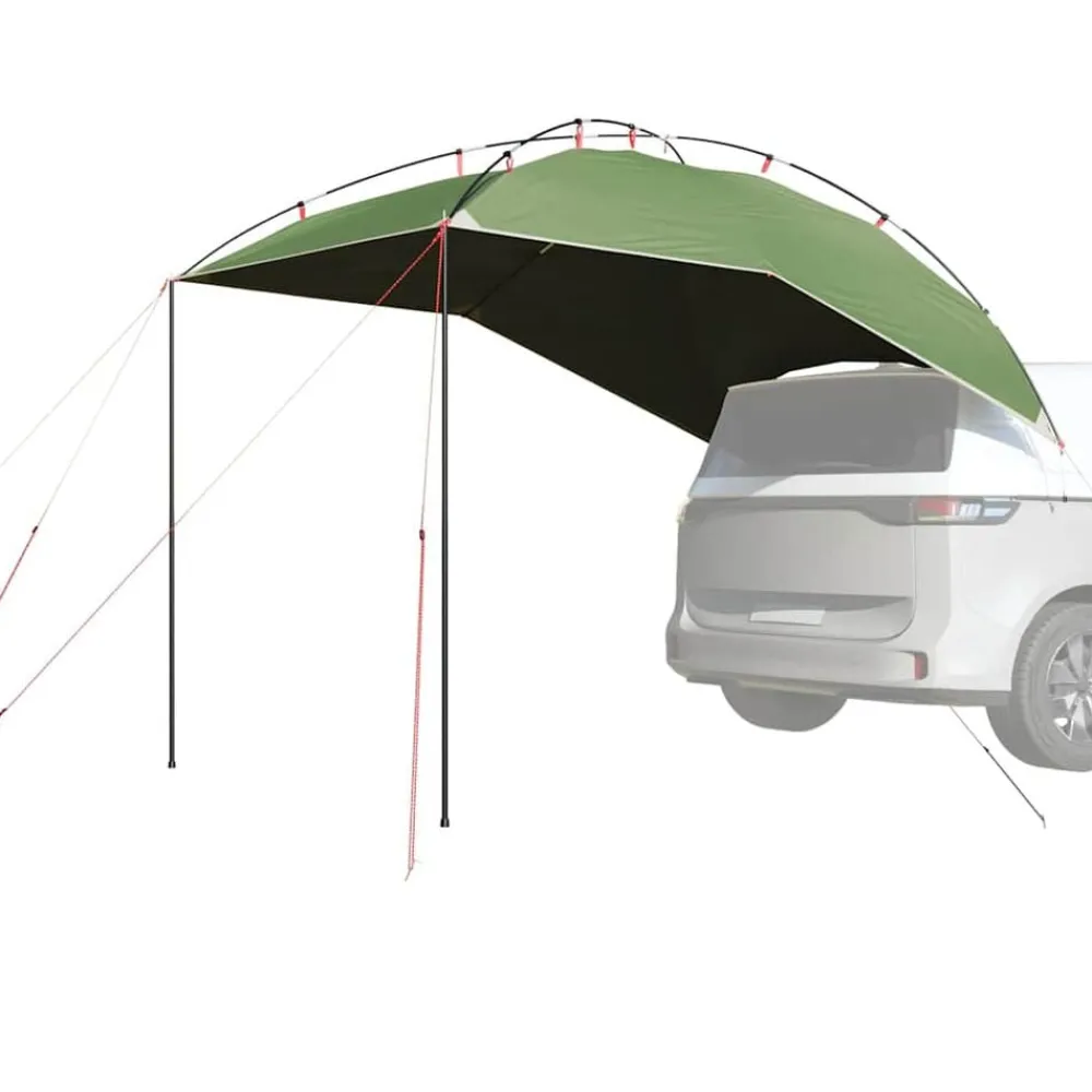 Loisirs De Plein Air-vidaXL Tente de voiture imperméable Vert