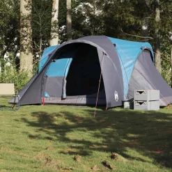 vidaXL Tente familiale à dôme 6 personnes imperméable