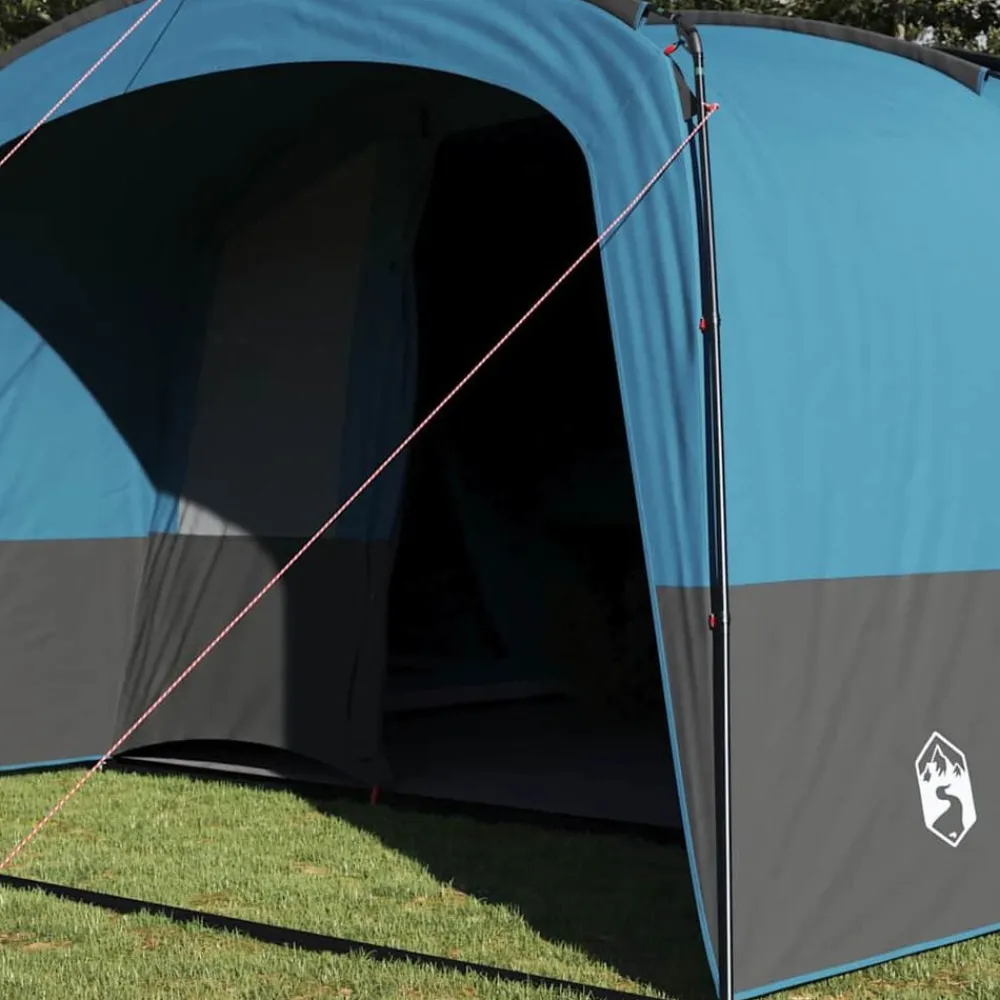 vidaXL Tente familiale 12 personnes et gris 760 x 645 x 230 cm