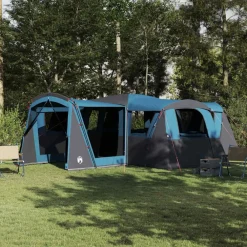 vidaXL Tente familiale 20 personnes et gris 745 x 700 x 217 cm