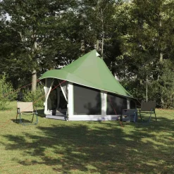 vidaXL Tente Tipi avec toit 404 x 370 x 270 cm taffetas