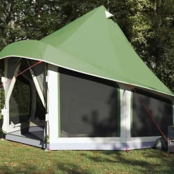 vidaXL Tente Tipi avec toit 404 x 370 x 270 cm taffetas