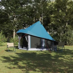 vidaXL Tente Tipi avec toit 404 x 370 x 270 cm taffetas