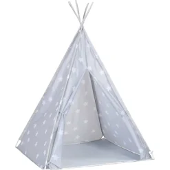 vidaXL Tente tipi pour enfants avec sac Polyester 115x115x160 cm