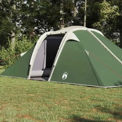 Loisirs De Plein Air-vidaXL Tente Tunnel avec toit 510 x 240 x 156 cm taffetas Vert