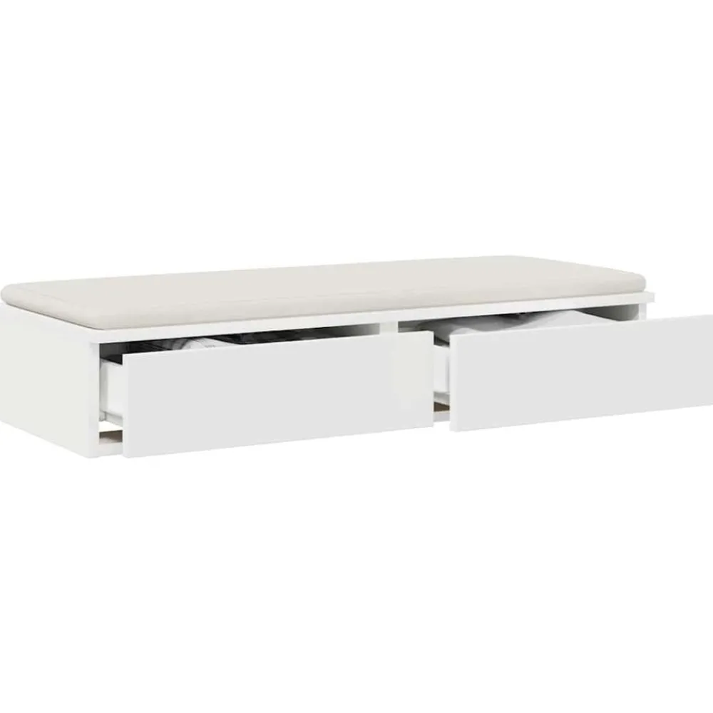 vidaXL Tiroirs de lit 100 x 36,5 x 16,5 cm Bois d'ingénierie