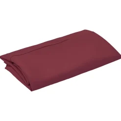 vidaXL Tissu de remplacement pour parasol déporté bordeaux rouge 300cm
