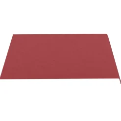 Pelouses & Jardins-vidaXL Tissu de remplacement pour auvent Bordeaux rouge 3x2,5 m rouge bordeaux