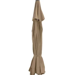 vidaXL Tissu de remplacement pour parasol d'extérieur 515 cm