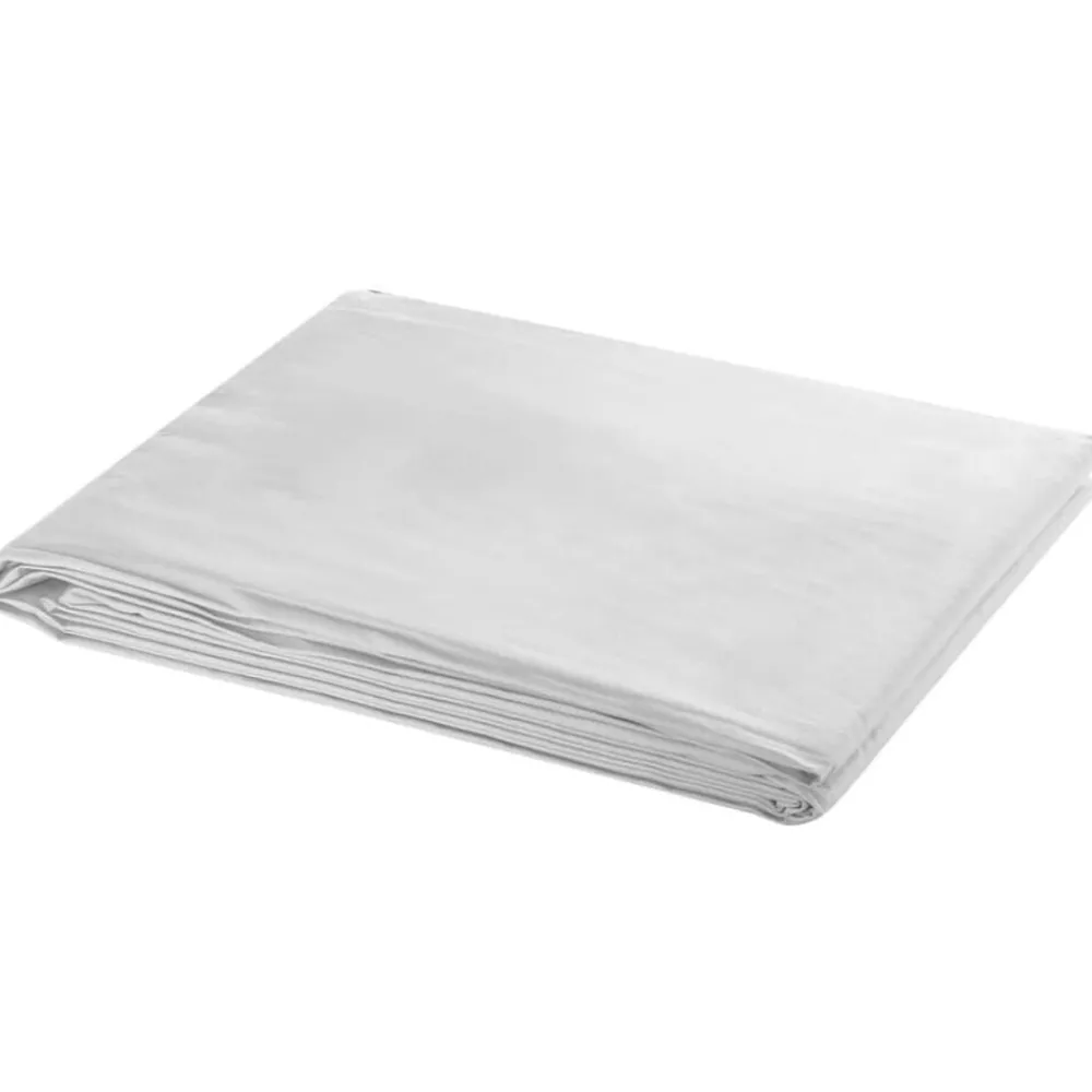 Appareils Photo-vidaXL Toile de fond coton sans support 300x300 cm Blanc