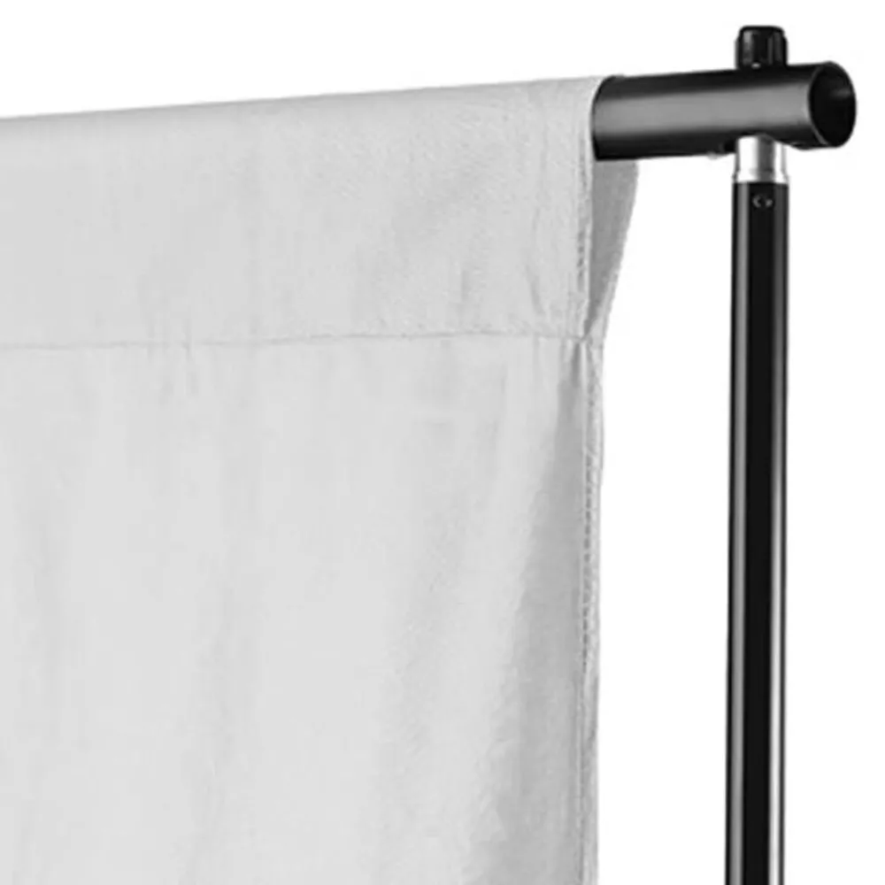 Appareils Photo-vidaXL Toile de fond coton sans support 300x300 cm Blanc