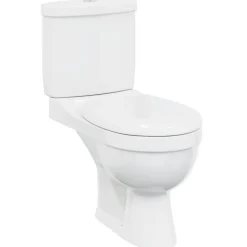 Plomberie-vidaXL Toilette avec réservoir Blanc