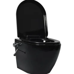 vidaXL Toilette suspendue et sans bord avec réservoir céramique