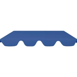 Pelouses & Jardins-vidaXL Toit de rechange de balançoire 188/168x145/110 cm Bleu