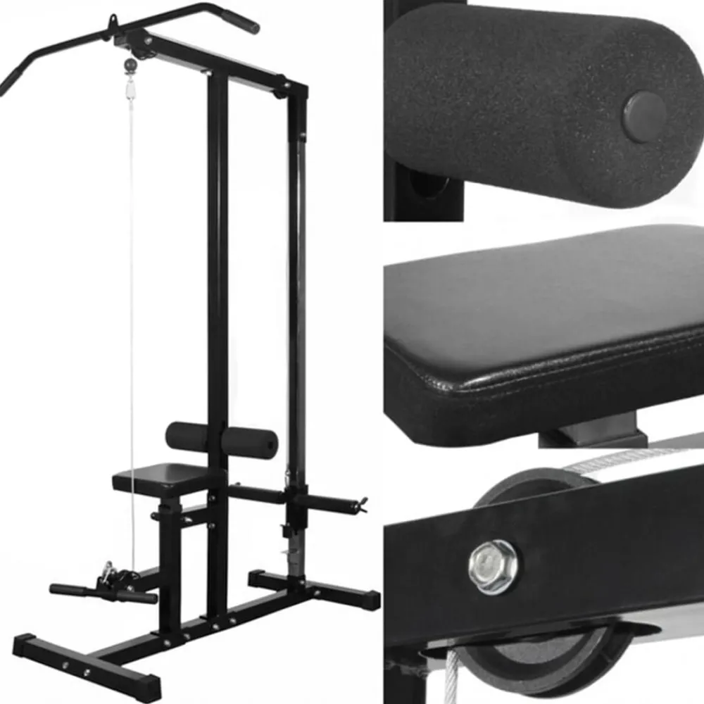 Entraînement & Fitness-vidaXL Tour de musculation avec jeu d'haltères et poids 30,5 kg