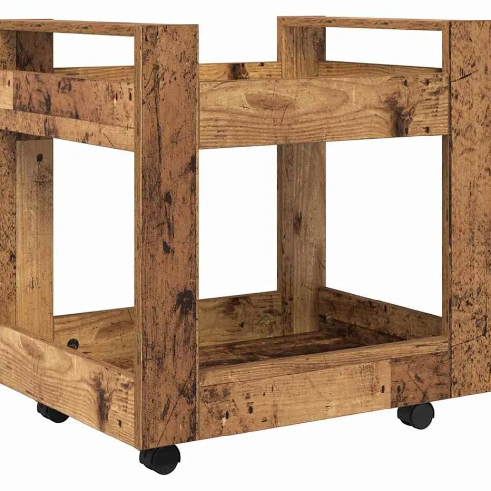 vidaXL Trolley de Bureau 60 x 45 x 60 cm Bois d'ingénierie