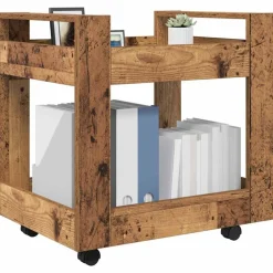 vidaXL Trolley de Bureau 60 x 45 x 60 cm Bois d'ingénierie