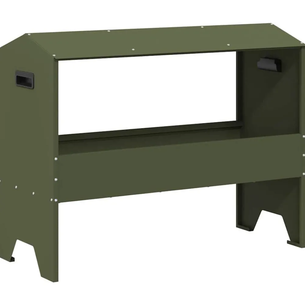 vidaXL Trough d'alimentation pour le bétail 79 x 35 x 62 cm