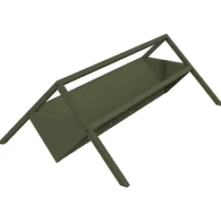 Articles Pour Animaux De Compagnie-vidaXL Trough d'alimentation pour le bétail Vert olive