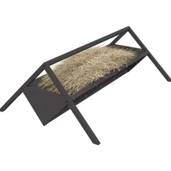 vidaXL Trough d'alimentation pour le bétail 111 x 76 x 38 cm