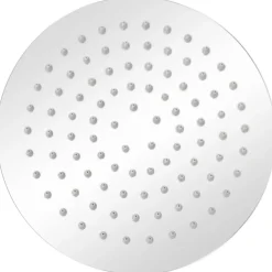 Plomberie-vidaXL Tête de douche plongeante ronde en acier inoxydable 20 cm