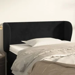 vidaXL Tête de lit avec oreilles 83x23x78/88 cm Velours