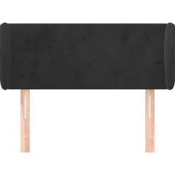 vidaXL Tête de lit avec oreilles 83x23x78/88 cm Velours