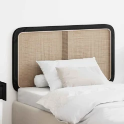 vidaXL Tête de lit avec tête de lit 100 x 55 x 3 cm Rotin