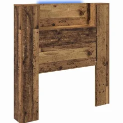 Lits & Accessoires-vidaXL Tête de lit 100 x 15 x 103,5 cm Bois d'ingénierie Bois ancien