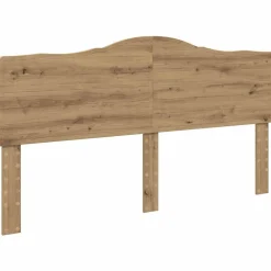 vidaXL Tête de lit Chêne artisanal 100 cm Bois d'ingénierie