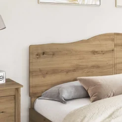 vidaXL Tête de lit Chêne artisanal 100 cm Bois d'ingénierie