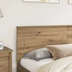 vidaXL Tête de lit Chêne artisanal 90 cm Bois d'ingénierie