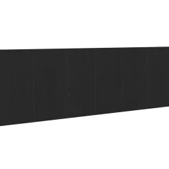 vidaXL Tête de lit Chêne fumé 120x1,5x80 cm Bois d'ingénierie