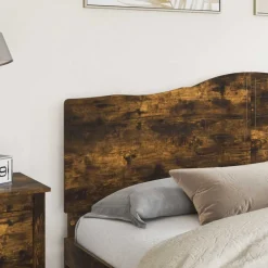 vidaXL Tête de lit Chêne fumé 100 cm Bois d'ingénierie