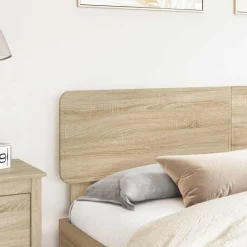 Lits & Accessoires-vidaXL Tête de lit Chêne Sonoma 90 cm Bois d'ingénierie Ch&ecirc;ne sonoma