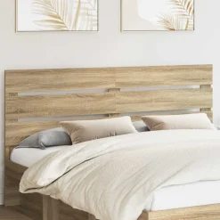 Lits & Accessoires-vidaXL Tête de lit Chêne Sonoma 100 cm Bois d'ingénierie Ch&ecirc;ne sonoma