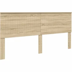 vidaXL Tête de lit Chêne Sonoma 200 cm Bois d'ingénierie
