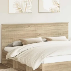 vidaXL Tête de lit Chêne Sonoma 200 cm Bois d'ingénierie