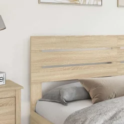 Lits & Accessoires-vidaXL Tête de lit Chêne Sonoma 100 cm Bois d'ingénierie Ch&ecirc;ne Sonoma