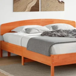 vidaXL Tête de lit cire 200 cm bois massif de pin